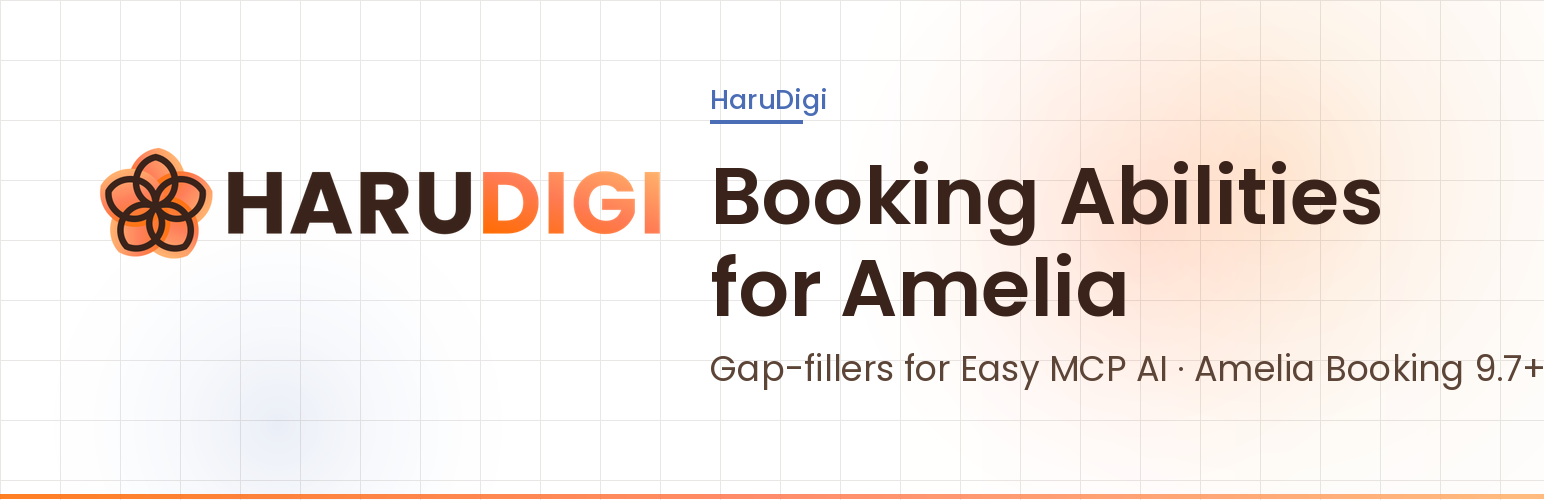 HaruDigi Booking Abilities for Amelia and Easy MCP AI